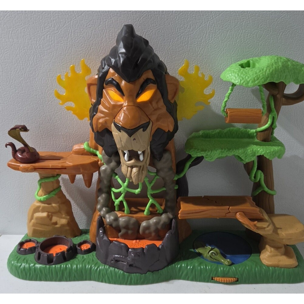 The Lion King Lion Guard Rise Of Scar Play Set 2017 Disney Jr. Rare Retired